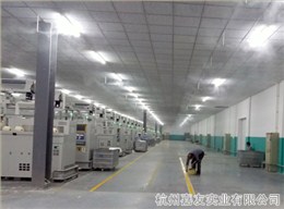 蘭溪紡織廠絡(luò)筒車間高壓微霧加濕案例