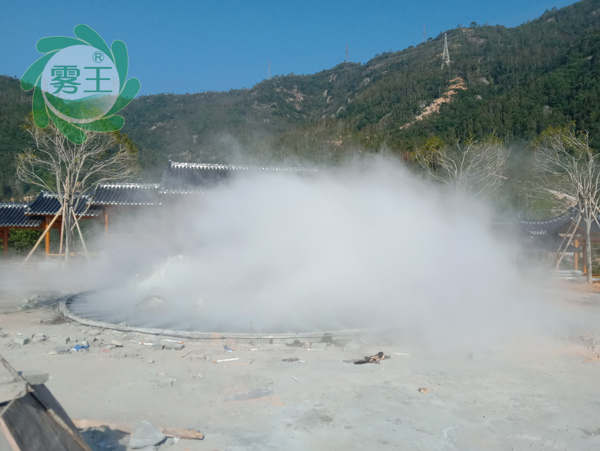 杭州嘉友攜手浙江城建設計院安裝合作社景觀人造霧系統案例 杭州嘉友攜手浙江城建設計院安裝合作社景觀人造霧系統案例