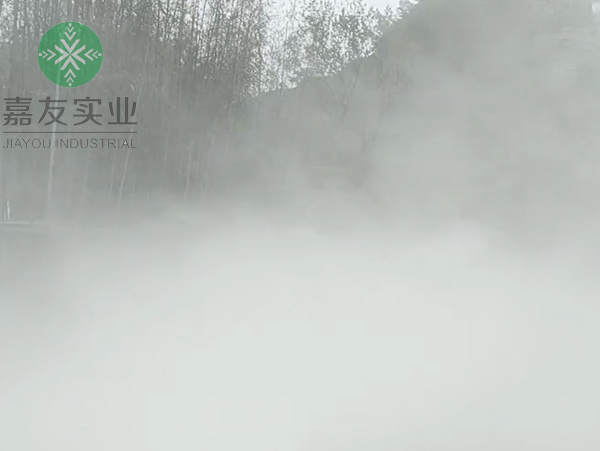 杭州嘉友為圣域嘉千島湖香里開元度假村安裝霧森系統造景 杭州嘉友為圣域嘉千島湖香里開元度假村安裝霧森系統造景