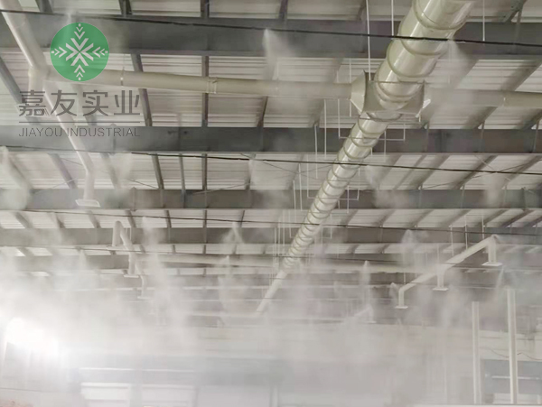 中科博聯有機固廢資源再生儲料棚噴霧降塵除臭10