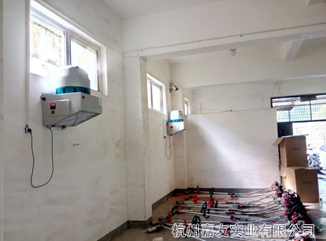 陜西旬陽煙草公司煙葉收購站ABS2離心式加濕器案例 陜西旬陽煙草公司煙葉收購站ABS2離心式加濕器案例