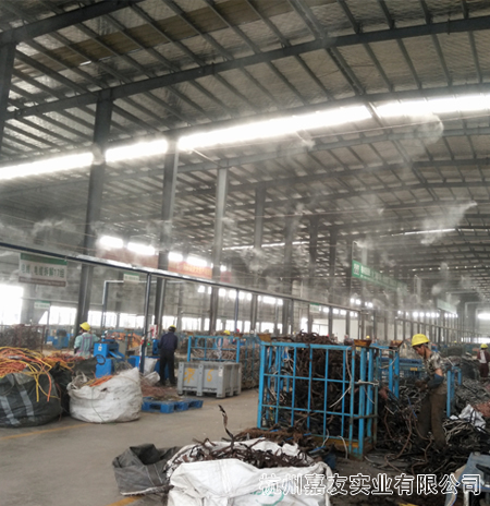 高壓噴霧降溫降塵設(shè)備案例4 高壓噴霧降溫降塵設(shè)備案例4