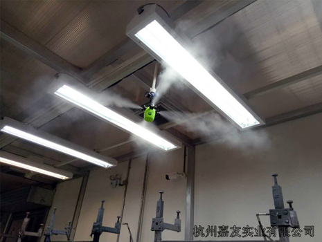 吉利汽車噴涂車間加濕案例2 吉利汽車噴涂車間加濕案例2