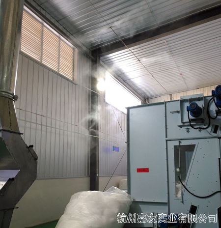 湖北欣柔無紡布車間加濕1 湖北欣柔無紡布車間加濕1