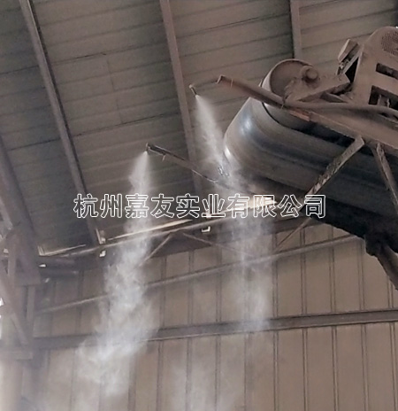 砂石車間高壓噴霧降塵設備2 砂石車間高壓噴霧降塵設備2