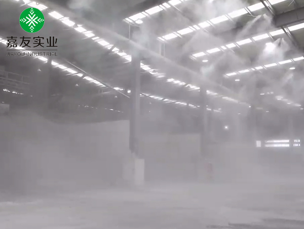 智能科技助力藍天保衛戰—磐泰攪拌站料棚噴霧降塵項目啟動 智能科技助力藍天保衛戰—磐泰攪拌站料棚噴霧降塵項目啟動