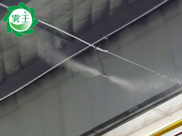 復合材料制造車間高壓微霧加濕器 (2)